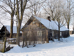 Kaukėti plėšikai įsibrovė į vienkiemį