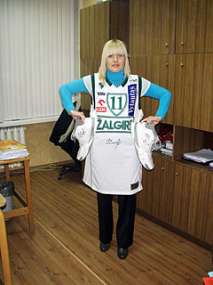 Krepšinio muziejuje —  nauji eksponatai