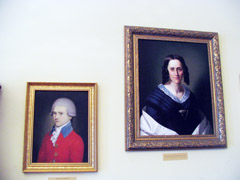 Dvaro menę papuošė dvarininkų portretai