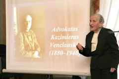 Pagerbtas Kazimiero Venclauskio atminimas