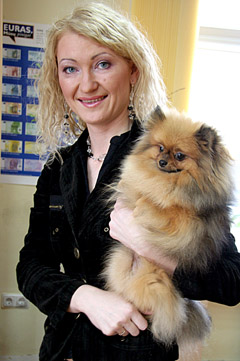 Filipo Kirkorovo špicą išgražino šiaulietė