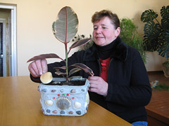 Darbščios rankos sukuria grožį