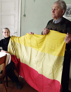 Trispalvė išsaugota 70 metų