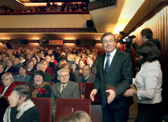 Meras sukvietė į Padėkos vakarą