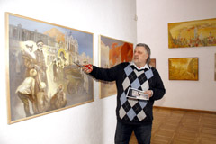 Saulius Kruopis namo grįžo su paroda