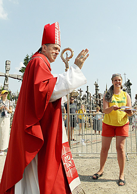 Kryžių kalno atlaiduose melsta gerumo