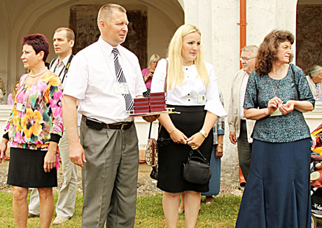 Atleistas Tytuvėnų piligrimų centro direktorius