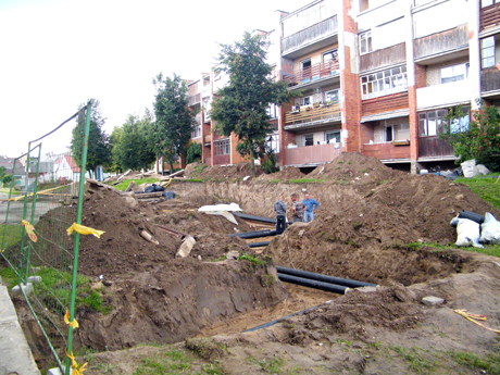 Prieš re­no­va­ci­ją kei­čia­mos ši­lu­mos trasos