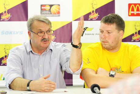 „Šiauliai“ susirinko į pirmąją treniruotę