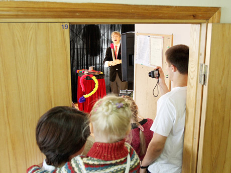 Mažiesiems pacientams – šypsenų lietus