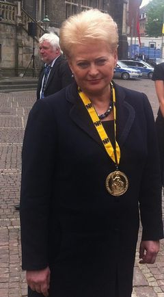 Prezidentė: Karolio Didžiojo apdovanojimas - Lietuvos žmonių įvertinimas