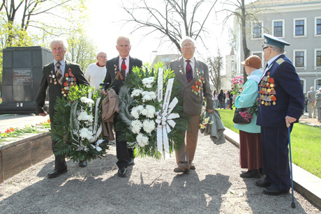 Pagerbti II pasaulinio karo dalyviai