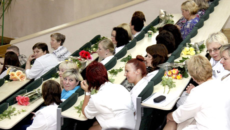 Slaugytojai pasveikinti su profesine diena