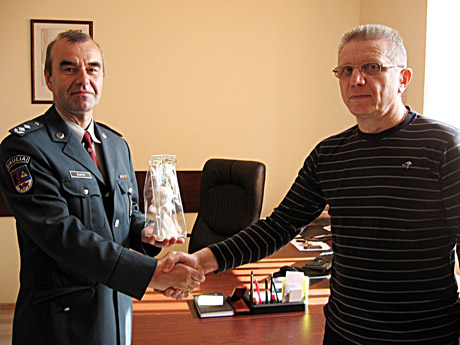 Policijos padėka – Angelo skulptūrėlė