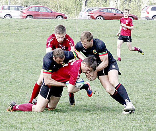 Regbio sostinėje varžėsi vyrai ir jaunučiai