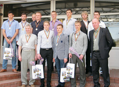 Pa­gerb­ti Lie­tu­vos čem­pio­nai