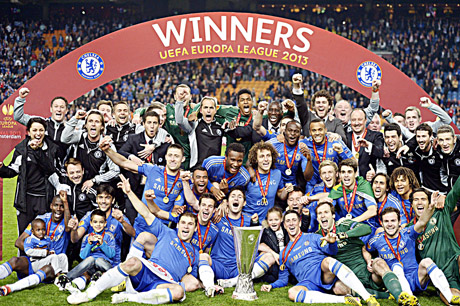 Europos lygos finale – „Chelsea“ futbolininkų triumfas