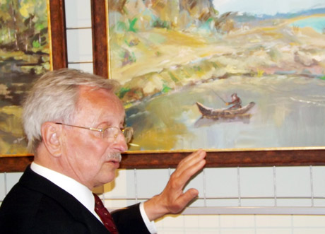 Gimtinėje pristatė savo kūrybą