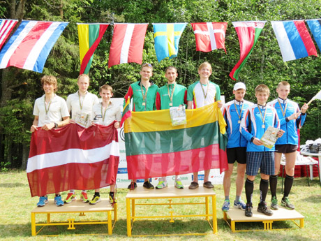 Lietuvos orientacininkai tapo Baltijos šalių nugalėtojais