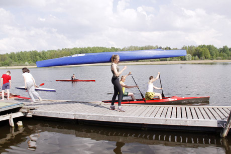 Irklavimo bazėje – optimizmo daugiau