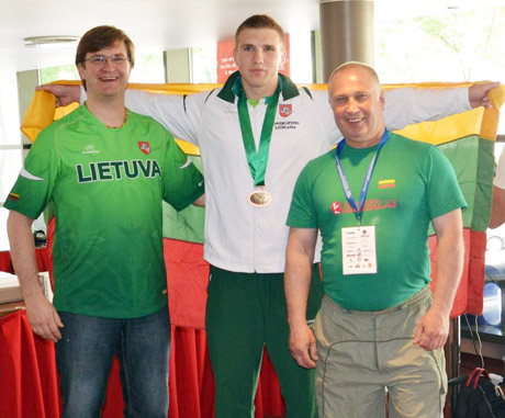 Varžėsi pasaulio čempionate