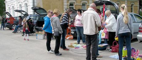 Pakruojyje populiarėja „Bagažinių diena“
