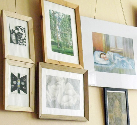 Gyvenimo bendražygiai – teptukas ir fotoaparatas