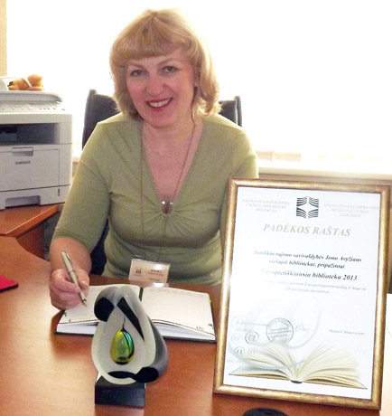 Joniškio biblioteka pripažinta europietiškiausia