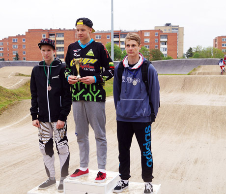 BMX dviratininkai nugali ir Latvijoje