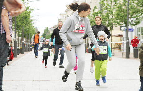 Bėgimo etapą laimėjo R. Kergytė ir A. Skinulis