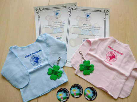 Diena be tabako – su naujagimiais