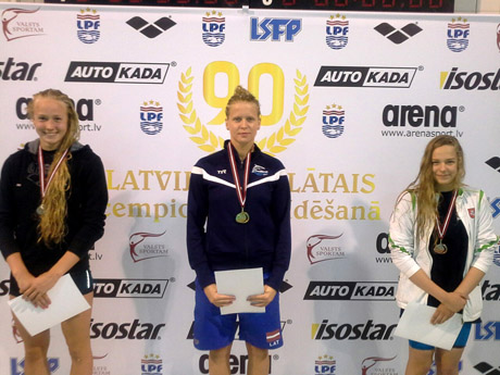 Šiaulių plaukikams – prizinės vietos