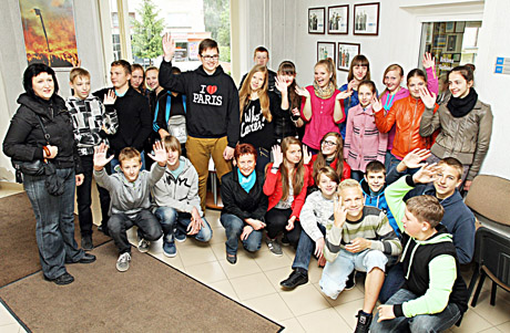 Moksleiviai viešėjo „Šiaulių krašte“