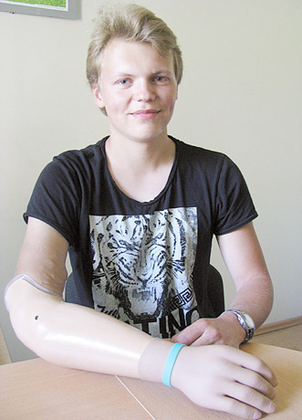 Jau­nuo­liui pa­dė­jo žmo­nių pa­rama