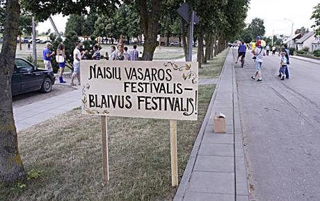 Blai­vy­bės ma­dą dik­tuo­ja Šiau­lių re­gio­nas