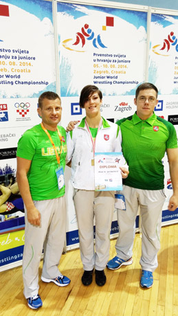 D. Domikaitytė – trečia pasaulyje