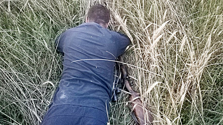 Vyras su šautuvu atsidūrė areštinėje