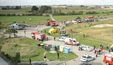 Pra­ty­bos: virš mies­to sugedo sraig­tas­par­nis