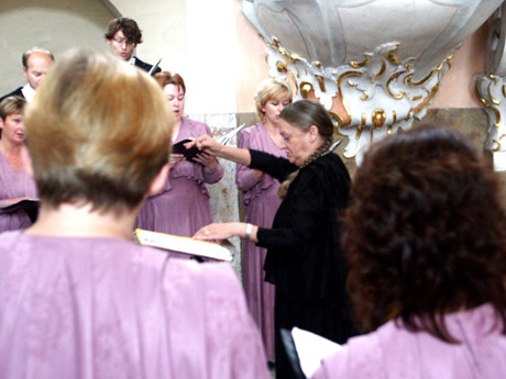 Dovanų už talentą dirigentė  nebesitiki