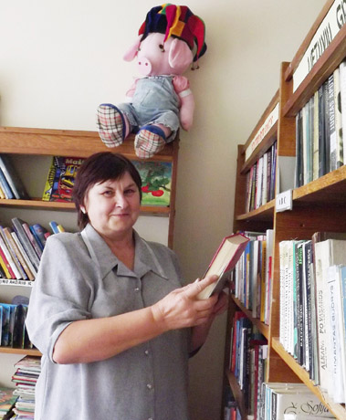 Kaimo bibliotekoje vaikai pamiršta kompiuterius