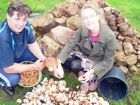 Azartiškiausi – baravykų rinkimai