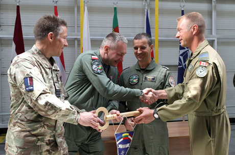 Oro erdvę saugo portugalai ir kanadiečiai