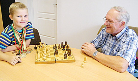 Septynmetis šachmatininkas dalyvauja Europos čempionate