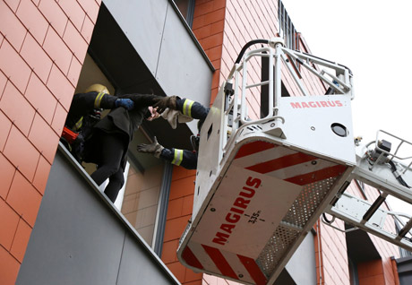 Pratybų scenarijus – gais­ras