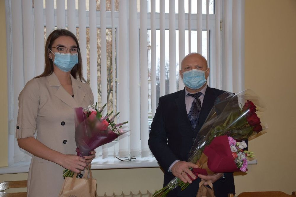 Nauji Biržų rajono savivaldybės tarybos nariai Toma Karvelytė ir Linas Vaitkevičius