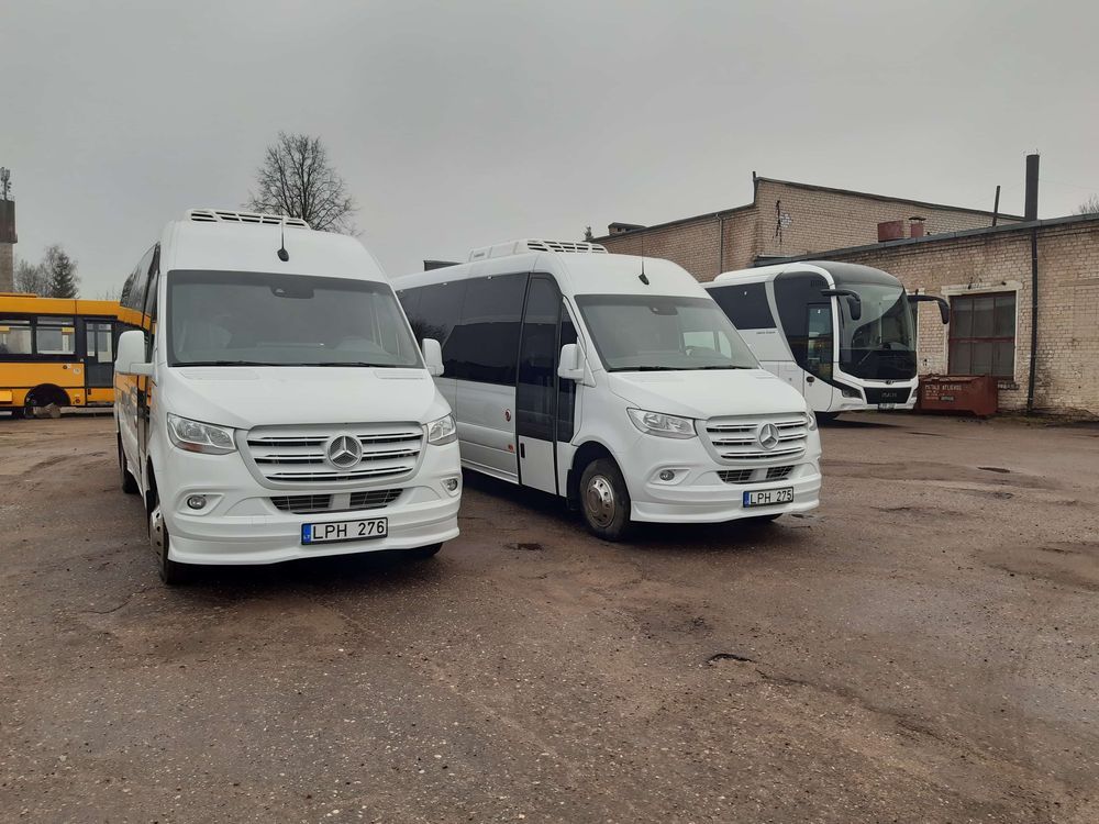 Naujieji autobusai į "Biržų autobusų parką" atriedėjo dar prieš šventes.