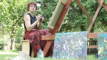 Užsienio dailininkai ne menu gyvi