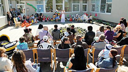 Mažyliai pri­si­lietė prie šei­mos