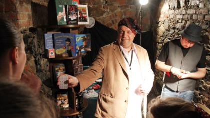 Muziejų nakties iliuzijas laistė lietus