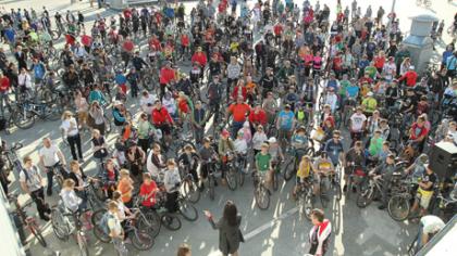 Dviratininkai sieks naujo rekordo ant stogo